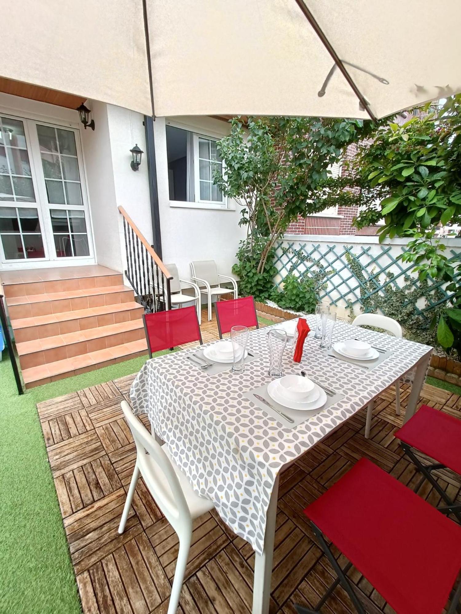 Paraiso Soleado: Piso Con Terraza, Piscina Y Garaje A 5 Min De Playa 乌迪亚莱斯堡 外观 照片